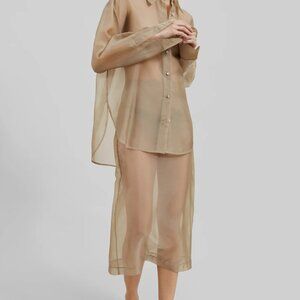 Frankie Shop - Peri Sheer Midi Skit NWT